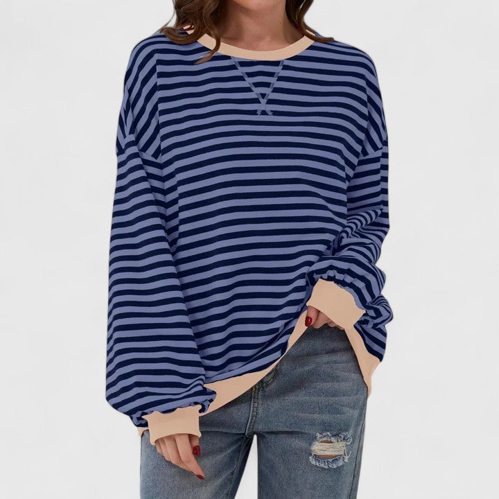 Nora | Striped Knit Sweater
