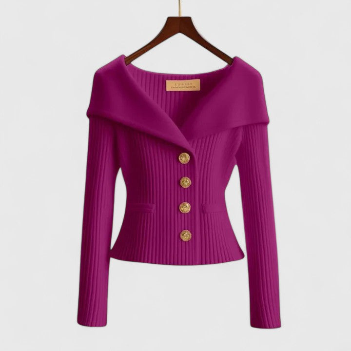 Evelyne | Elegant Knit Cardigan