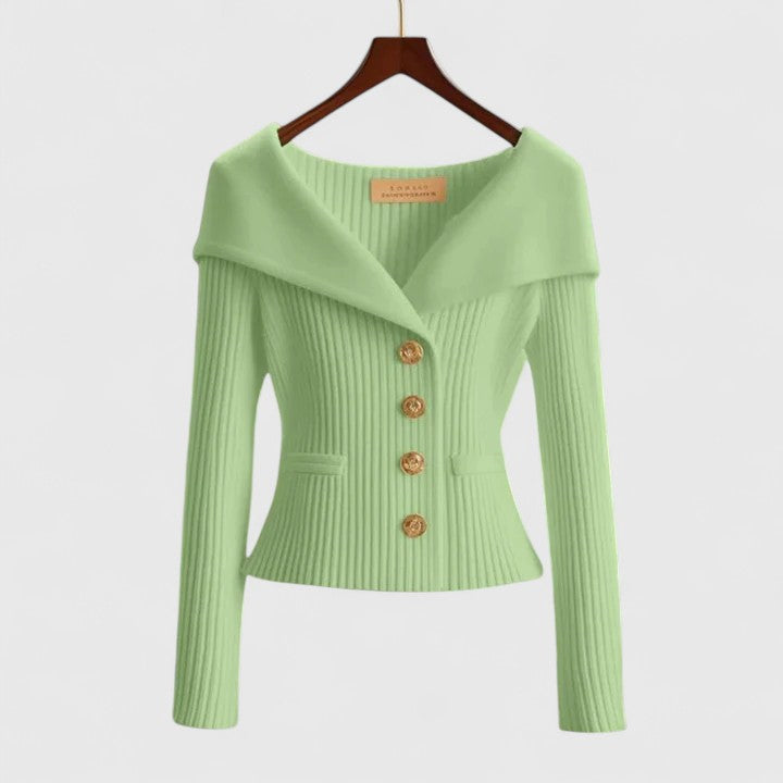 Evelyne | Elegant Knit Cardigan