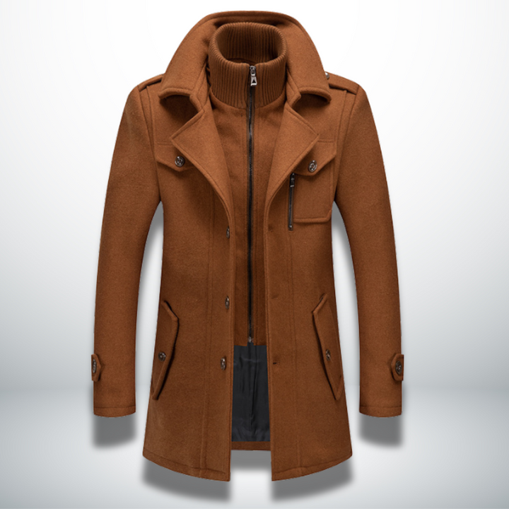 Raymond | Wool-Blend Winter Coat with Timeless Design