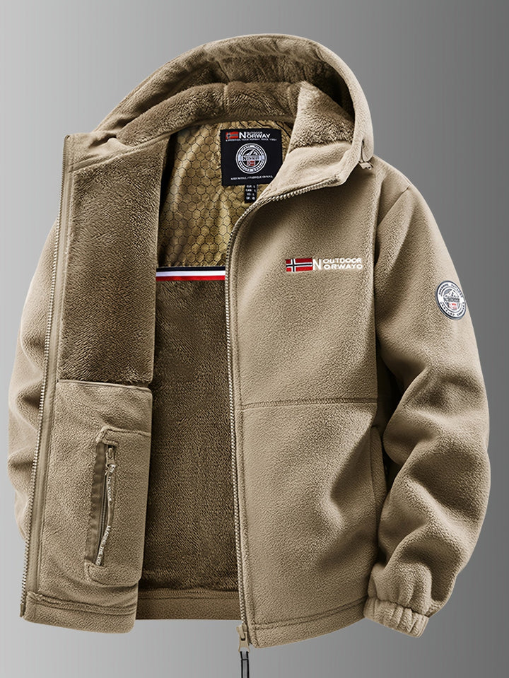 Norman | Thermal Soft Shell Jacket with Fleece Lining