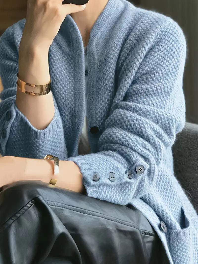 Amara | Warme gebreide sweaterjas