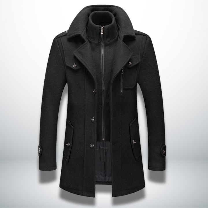 Raymond | Wool-Blend Winter Coat with Timeless Design