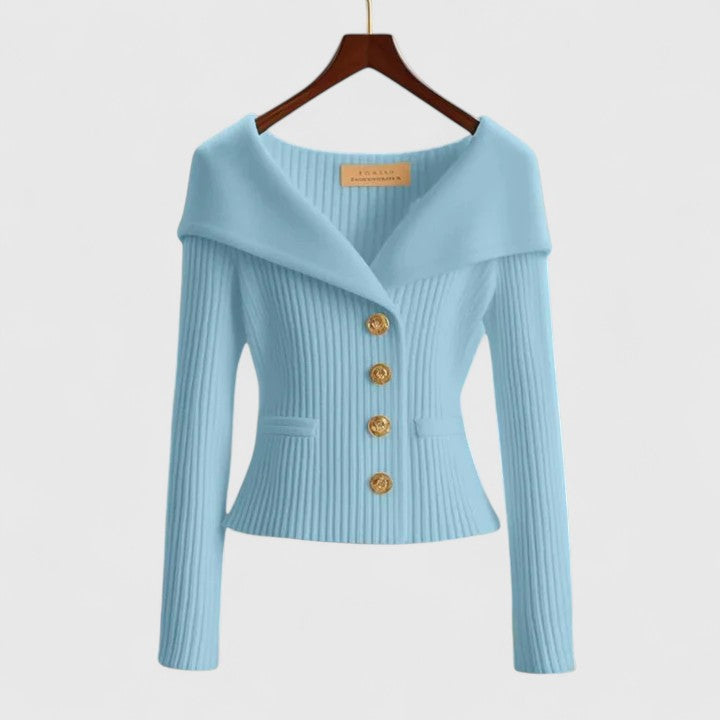Evelyne | Elegant Knit Cardigan