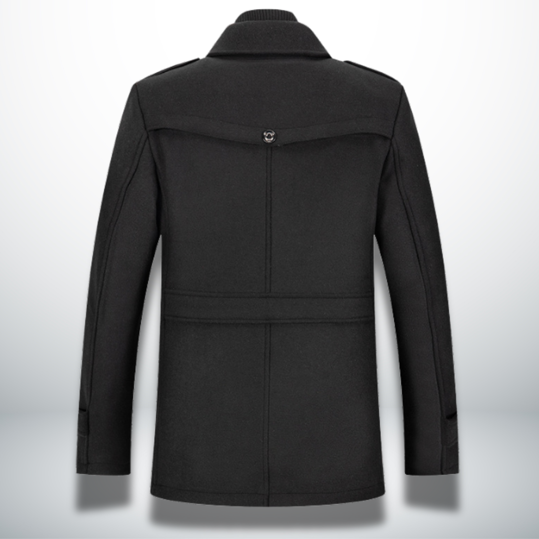 Raymond | Wool-Blend Winter Coat with Timeless Design