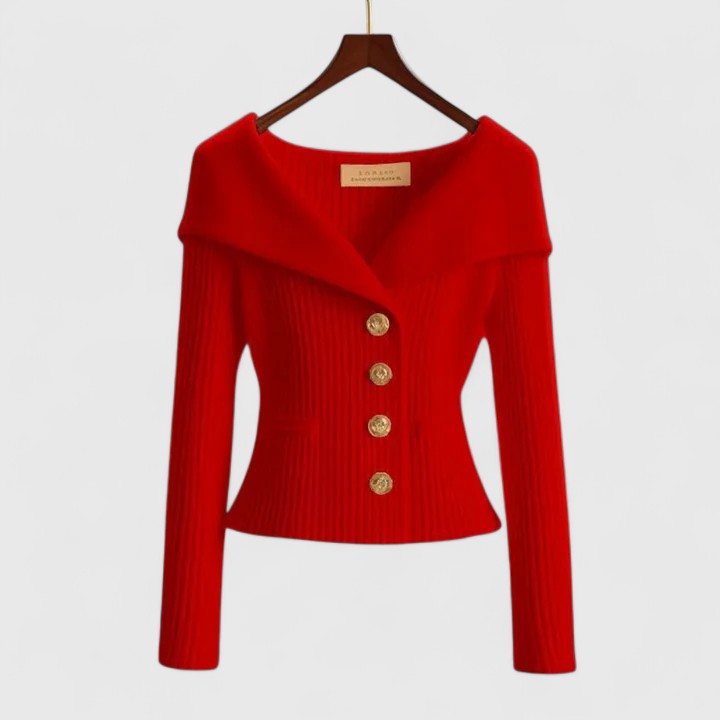 Evelyne | Elegant Knit Cardigan