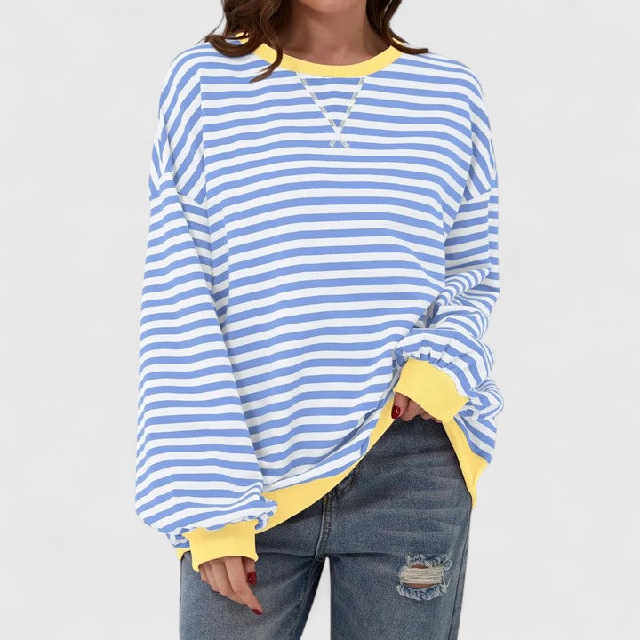 Nora | Striped Knit Sweater