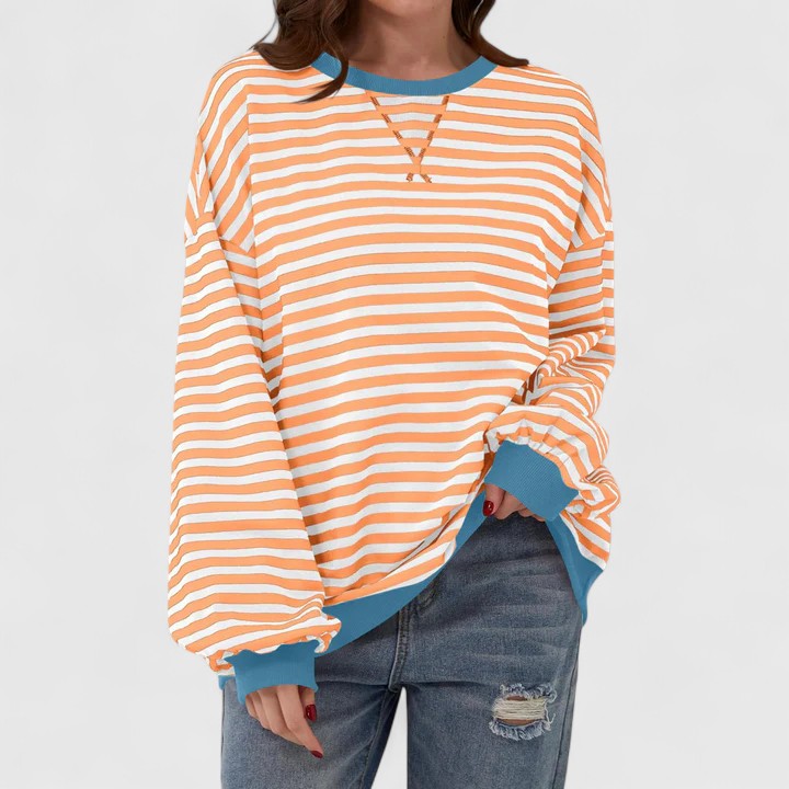 Nora | Striped Knit Sweater