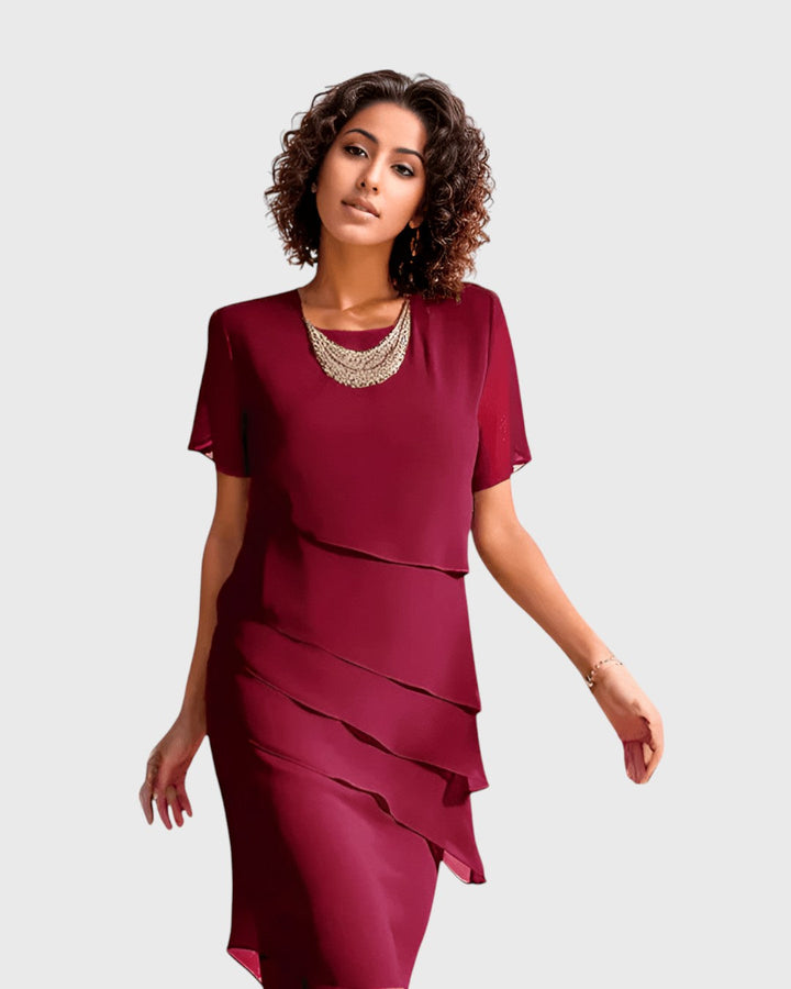 Anita | Elegante Mouw Jurk