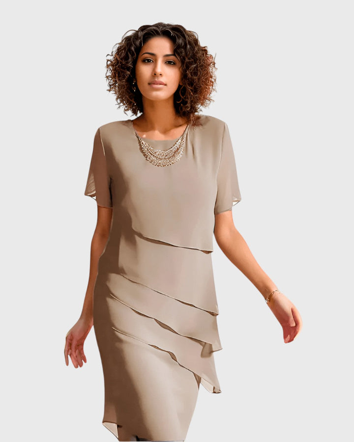 Anita | Elegante Mouw Jurk