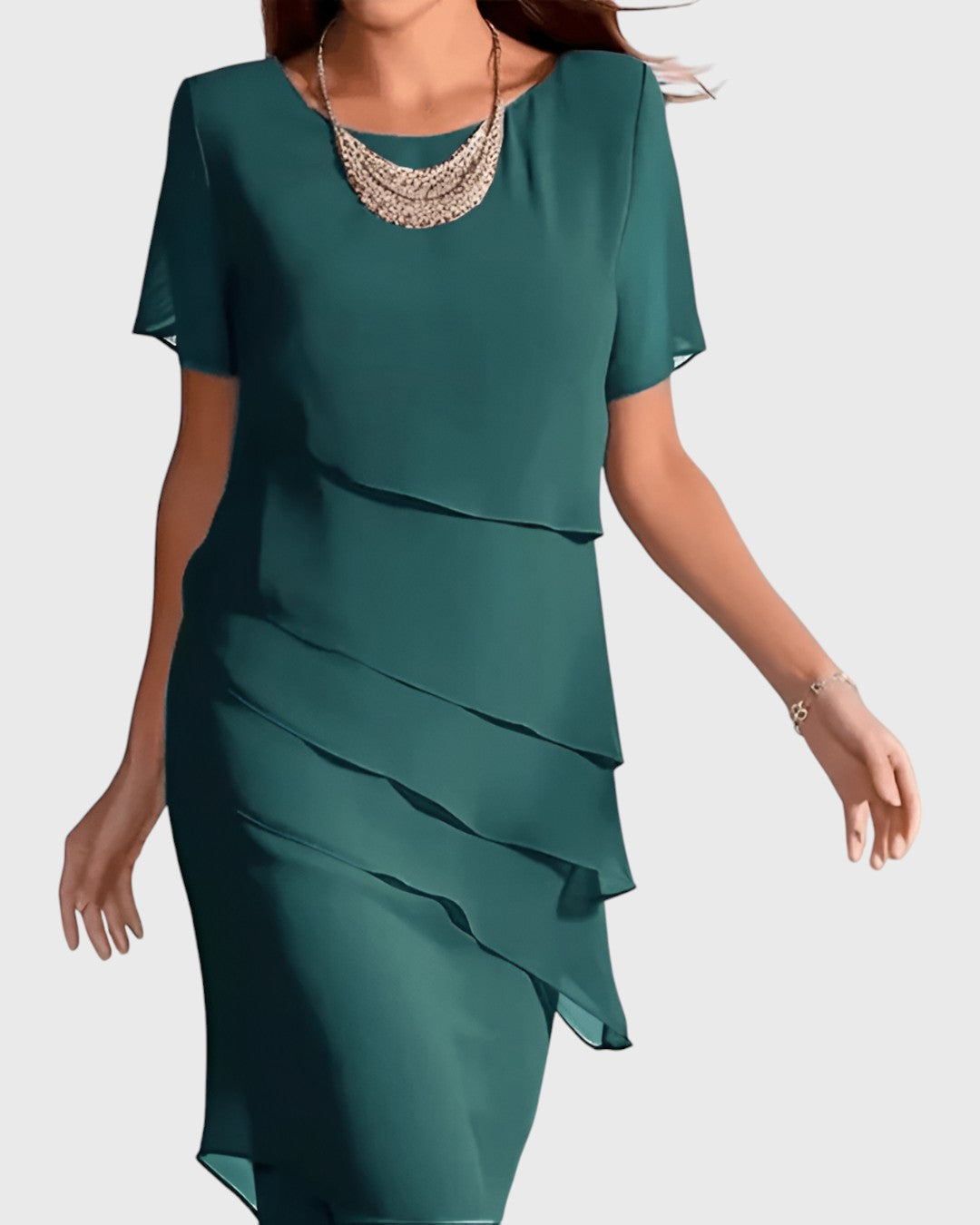 Anita | Elegante Mouw Jurk