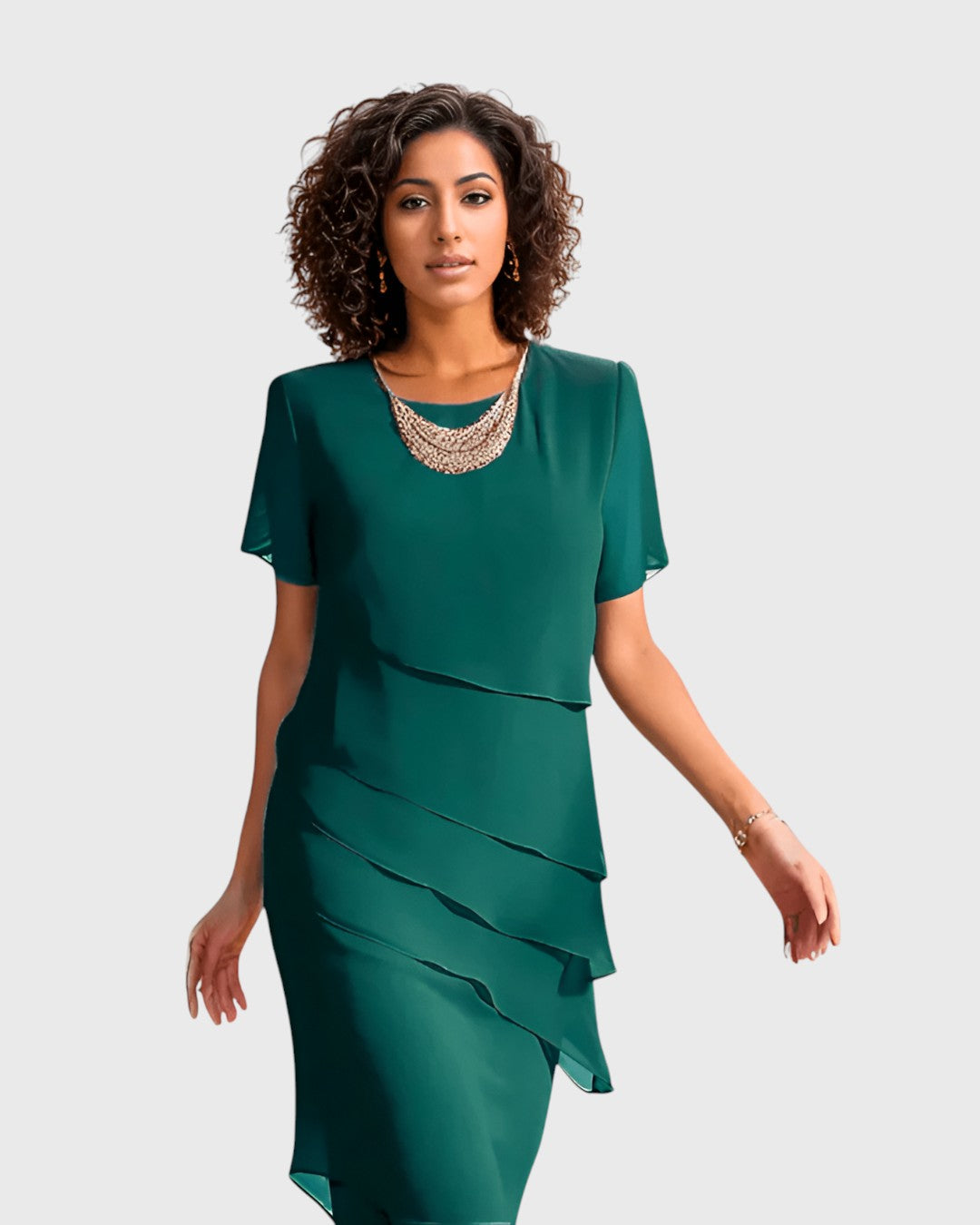 Anita | Elegante Mouw Jurk