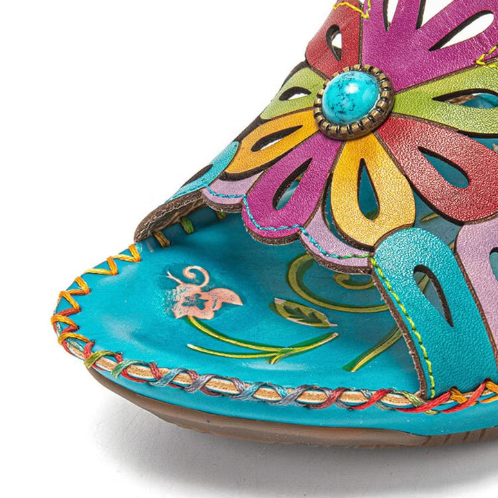 Boho Sandalen met Hak