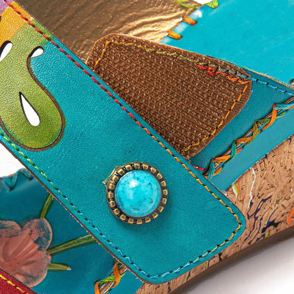 Boho Sandalen met Hak