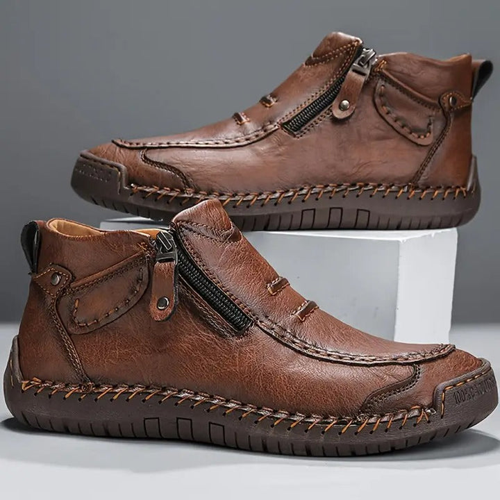 Landon | Orthopedic Leather Shoes for Everyday Comfort