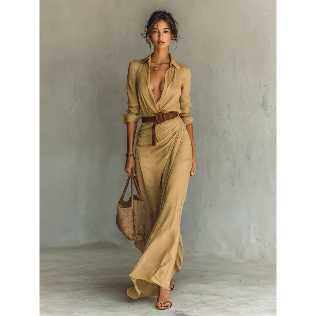 Janice | Maxi Dress with Feminine Grace