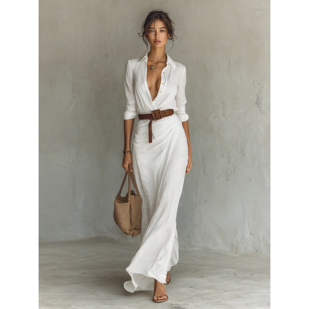 Janice | Maxi Dress with Feminine Grace