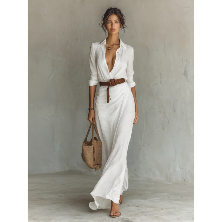 Janice | Maxi Dress with Feminine Grace