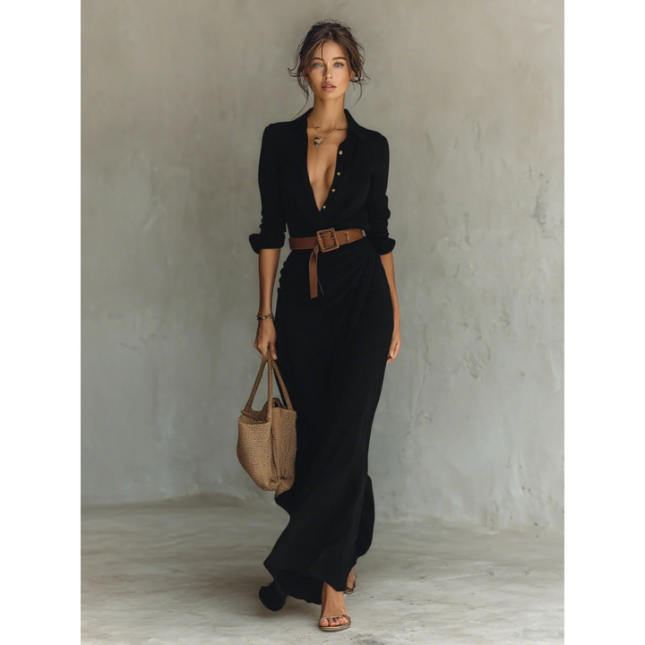 Janice | Maxi Dress with Feminine Grace