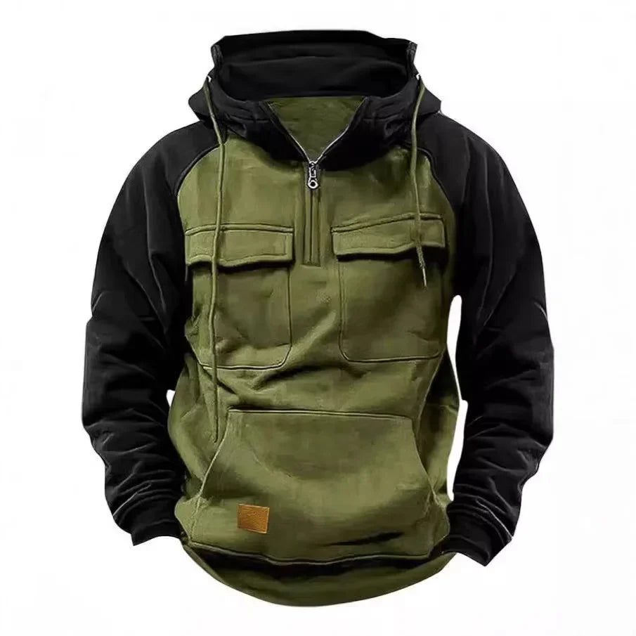 Neil | Hooded Zip Hoodie with Loose Fit