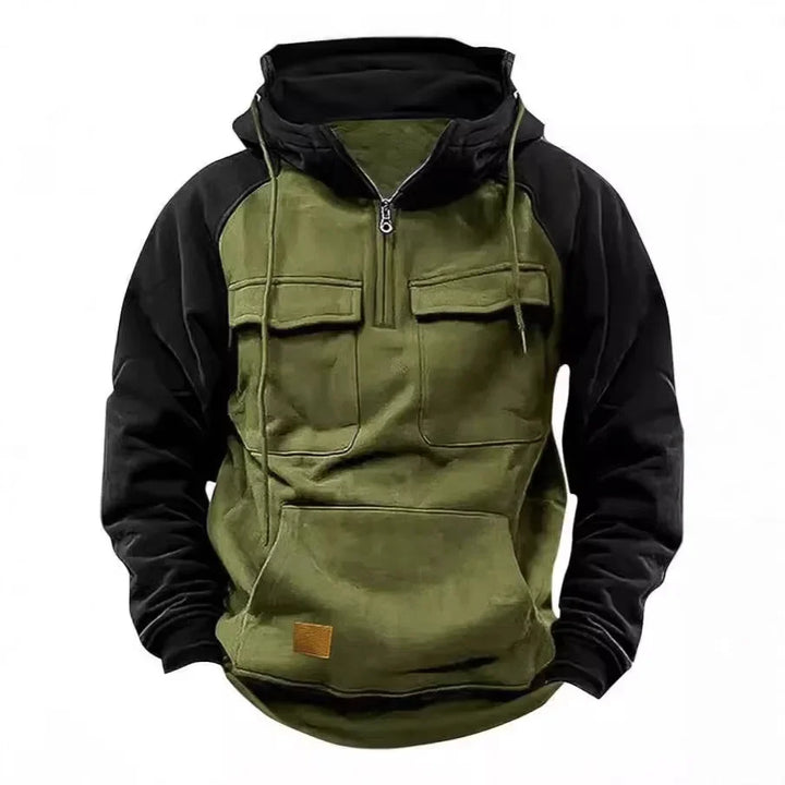 Neil | Hooded Zip Hoodie with Loose Fit