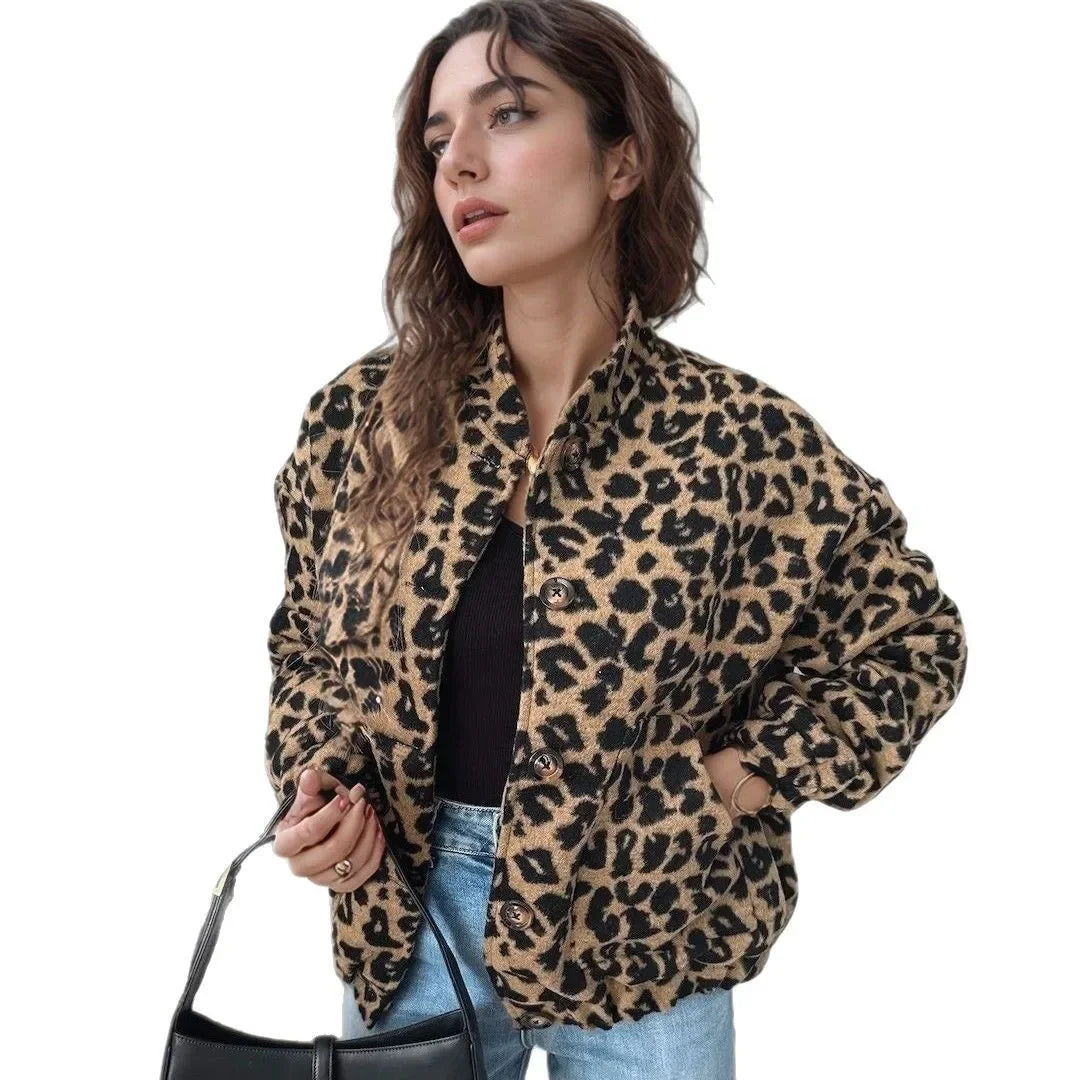 Adele | Bold Leopard Print Top