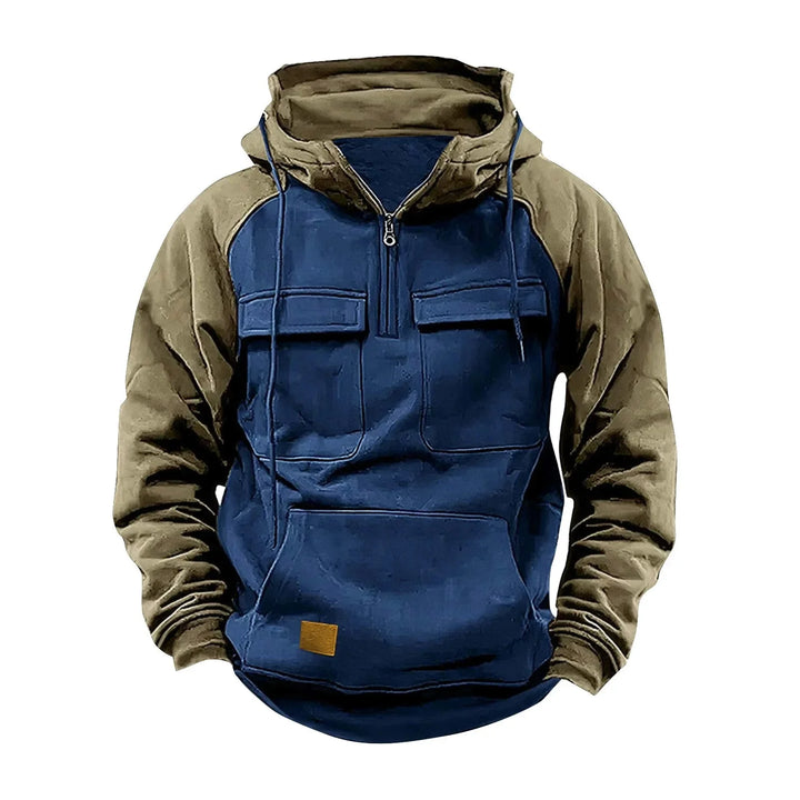 Neil | Hooded Zip Hoodie with Loose Fit