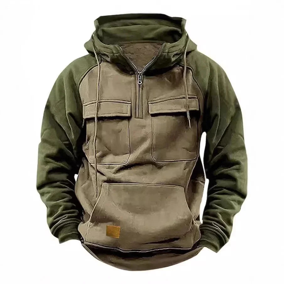 Neil | Hooded Zip Hoodie with Loose Fit