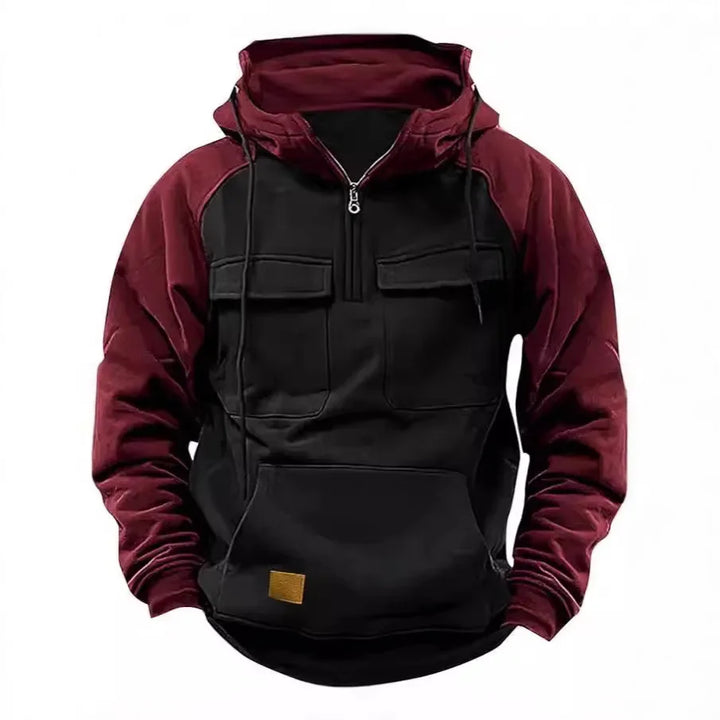 Neil | Hooded Zip Hoodie with Loose Fit