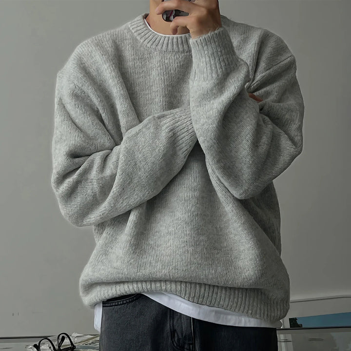 Noah | Contrast Knit Winter Sweater