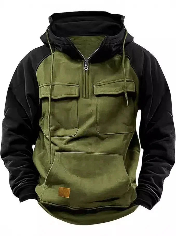 Neil | Hooded Zip Hoodie with Loose Fit