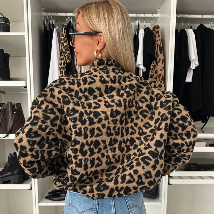 Adele | Bold Leopard Print Top
