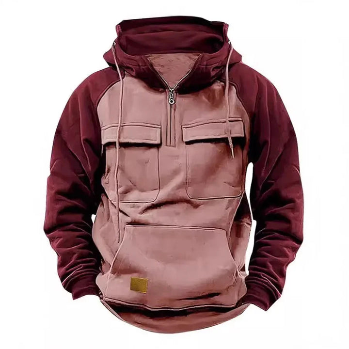 Neil | Hooded Zip Hoodie with Loose Fit