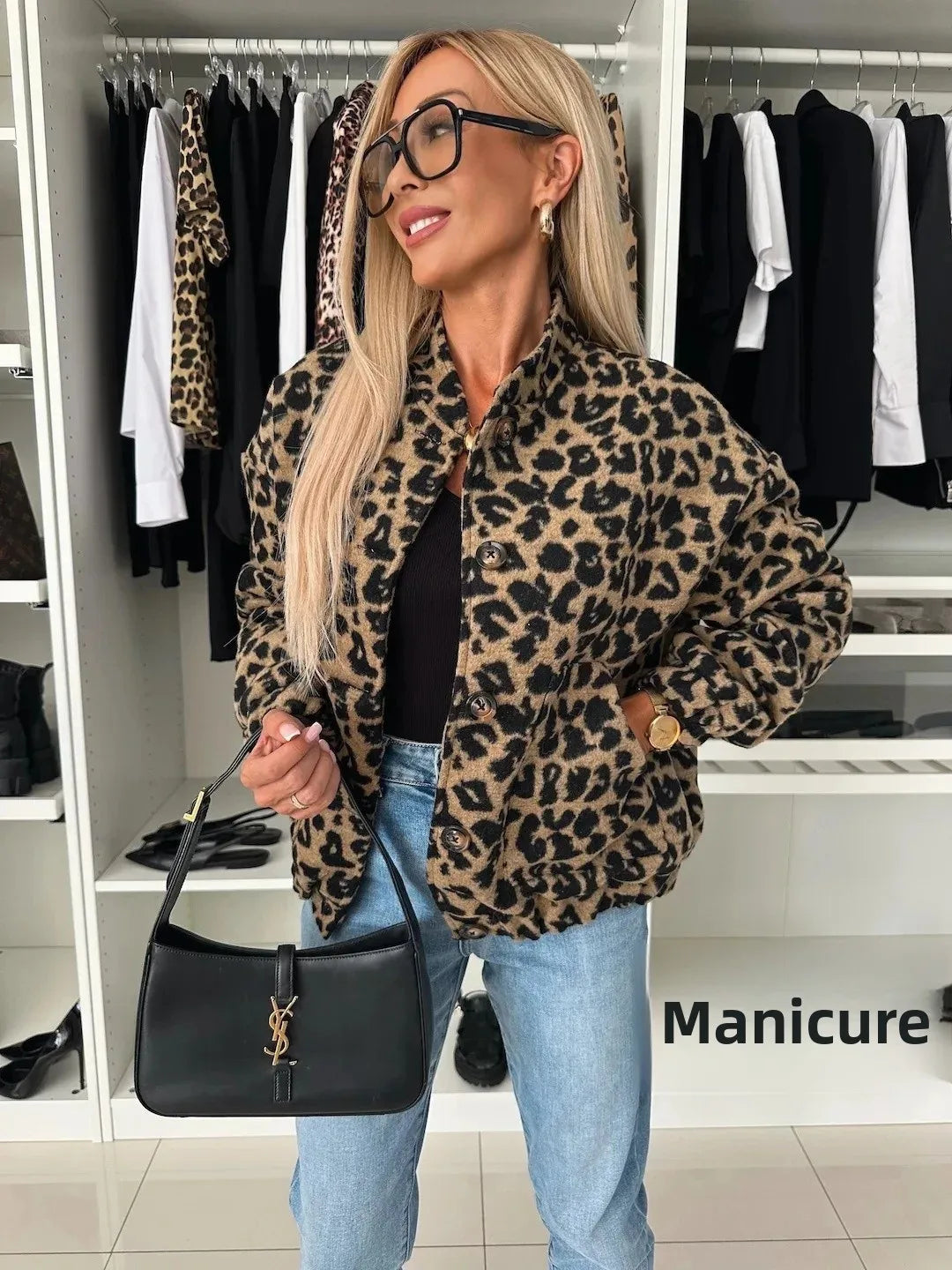 Adele | Bold Leopard Print Top