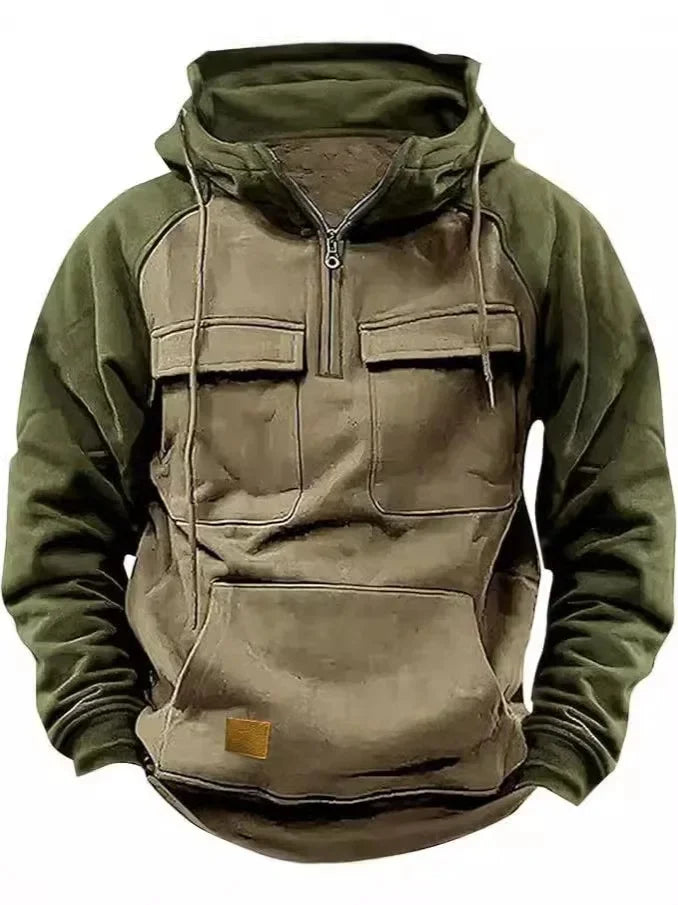 Neil | Hooded Zip Hoodie with Loose Fit