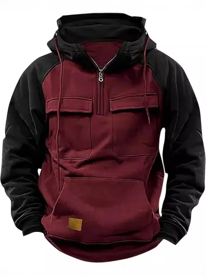 Neil | Hooded Zip Hoodie with Loose Fit