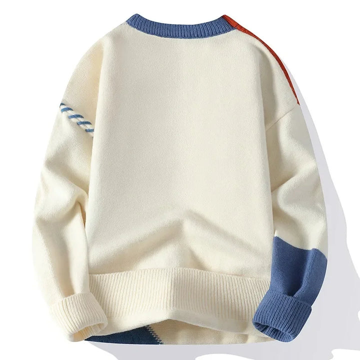 Noah | Contrast Knit Winter Sweater