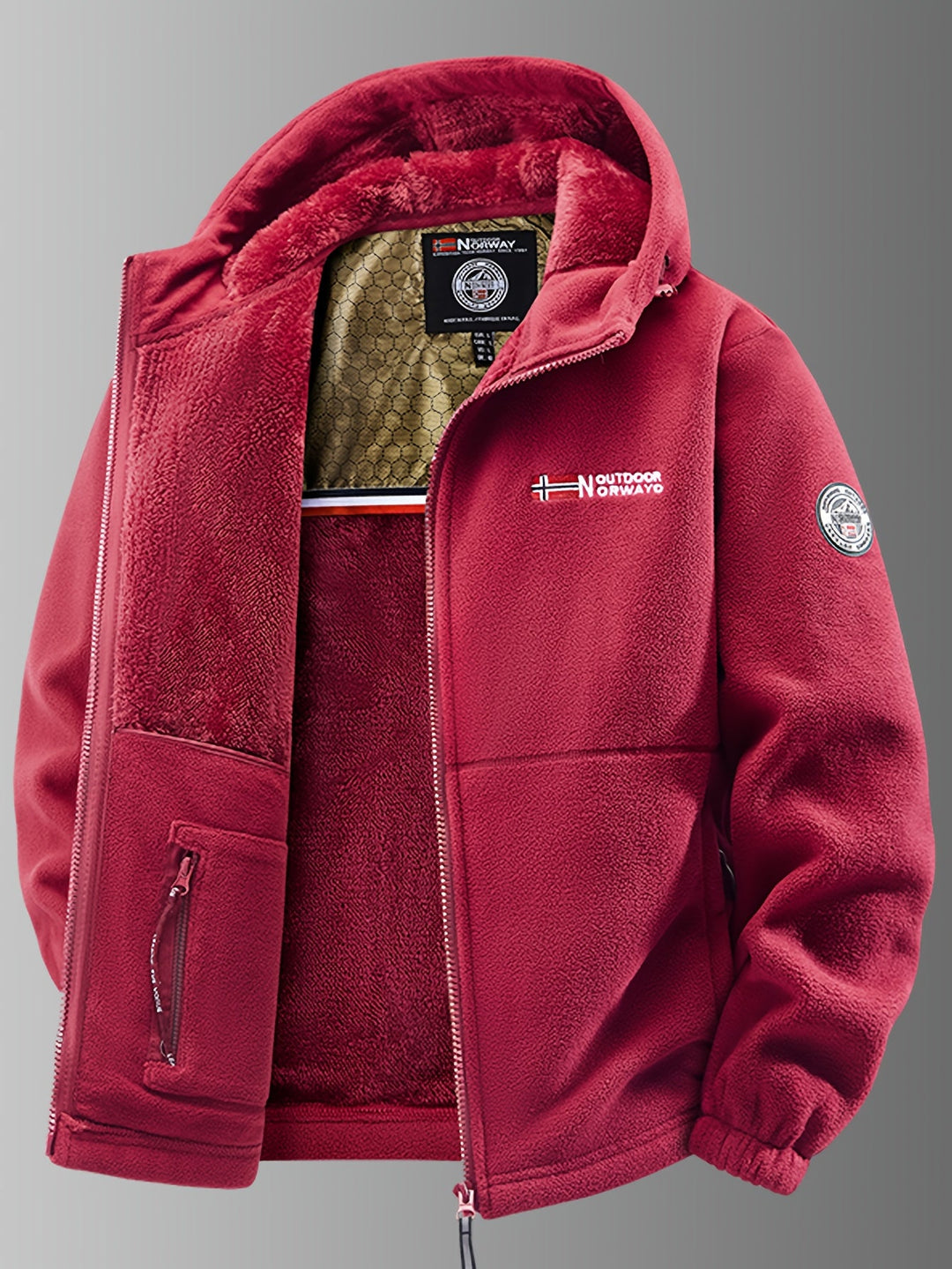 Norman | Thermal Soft Shell Jacket with Fleece Lining