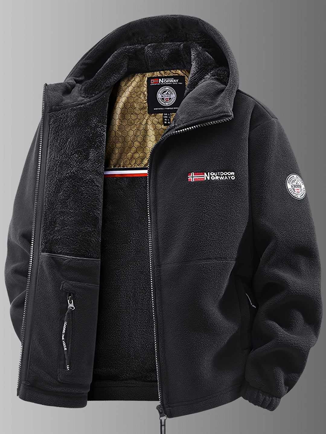 Norman | Thermal Soft Shell Jacket with Fleece Lining