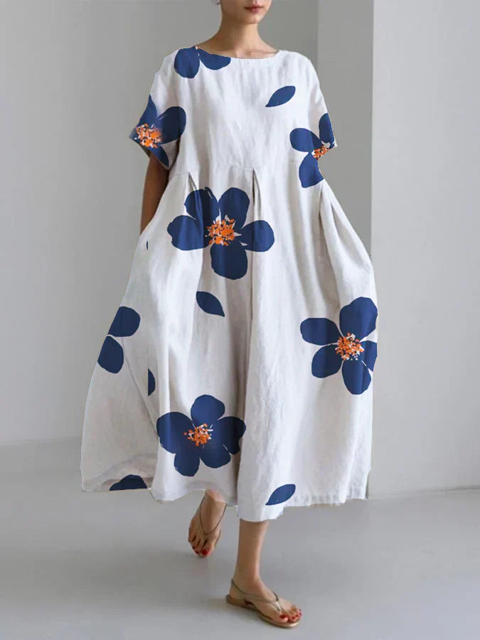 Allegra | Zomerjurk met bloemenprint