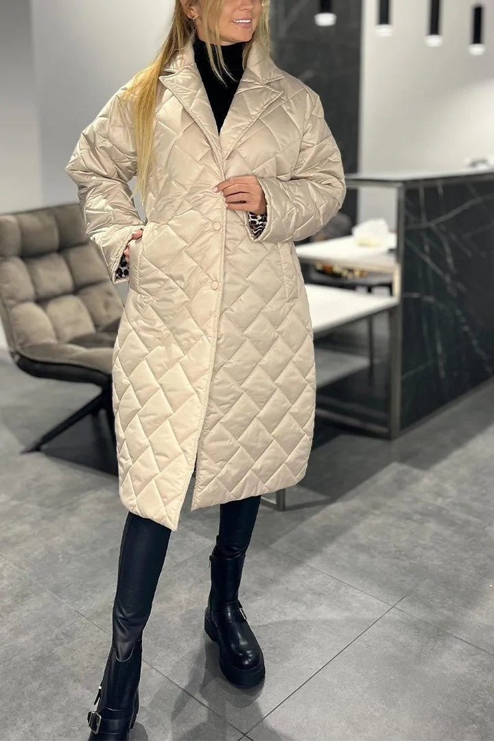 Elaine | Reversible Quilted Winter Coat