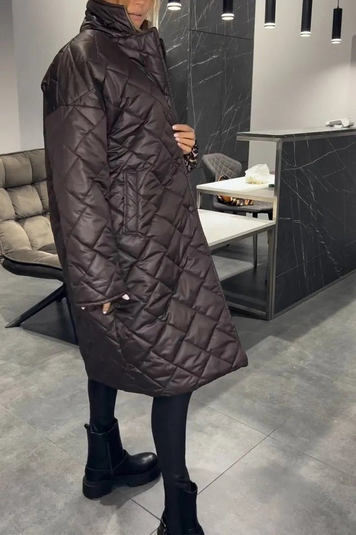 Elaine | Reversible Quilted Winter Coat