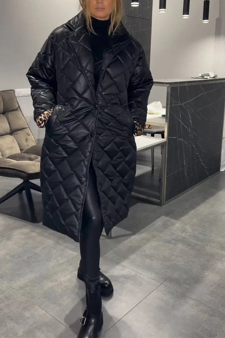 Elaine | Reversible Quilted Winter Coat