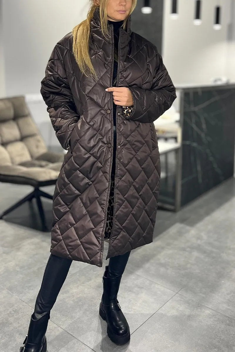 Elaine | Reversible Quilted Winter Coat