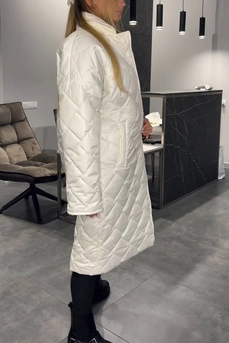 Elaine | Reversible Quilted Winter Coat