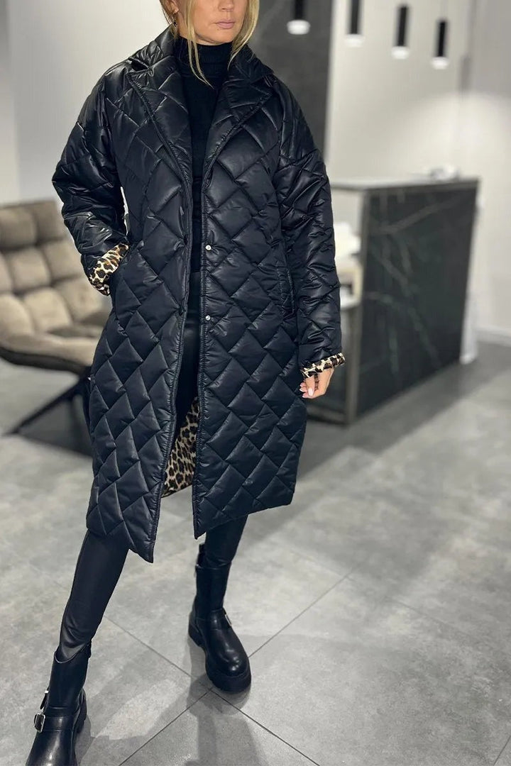 Elaine | Reversible Quilted Winter Coat